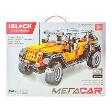 Bộ lắp ghép iBlock PL-920-145 Xe Jeep Wrangler Rubicon 601 mảnh, đồ chơi mô hình xe địa hình cho bé trai 6 tuổi, giá tốt.