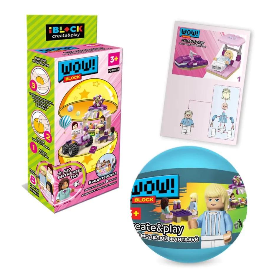 Bộ đồ chơi Capsule Toys - Tiệc của cô gái iBlock PL-920-18