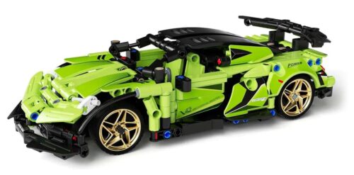 bộ lắp ghép Xe Lamborghini 8042 màu xanh lá, đồ chơi mô hình Siêu xe Lamborghini IM.Master, mô hình siêu xe thể thao cho bé trai 8 tuổi, chất lượng cao, giá tốt.