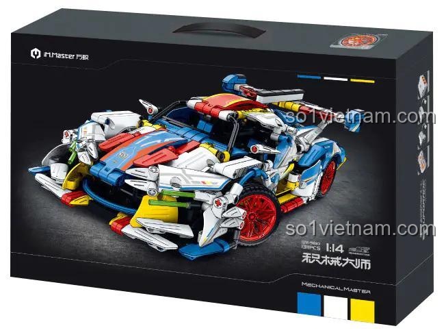 bộ lắp ráp Siêu xe Apollo WZ10 Qihui, bộ đồ chơi Xe thể thao WZ10, hộp sản phẩm IM.Master 9810 siêu xe Apollo WZ10, thiết kế hộp sang trọng, giá tốt