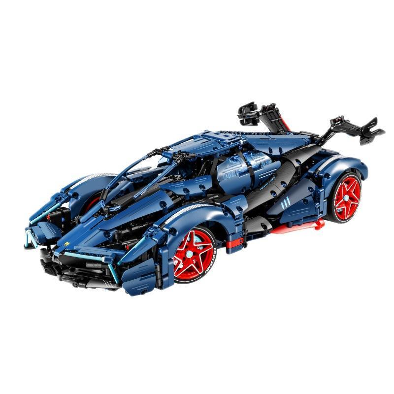 Bộ lắp ráp Siêu xe Lamborghini V12 Vision Gran Turismo IM.Master QIHUI 9807-2 màu xanh dương, mô hình điều khiển từ xa tỉ lệ 1:10, phù hợp bé trai 14+ yêu tốc độ, giá tốt.