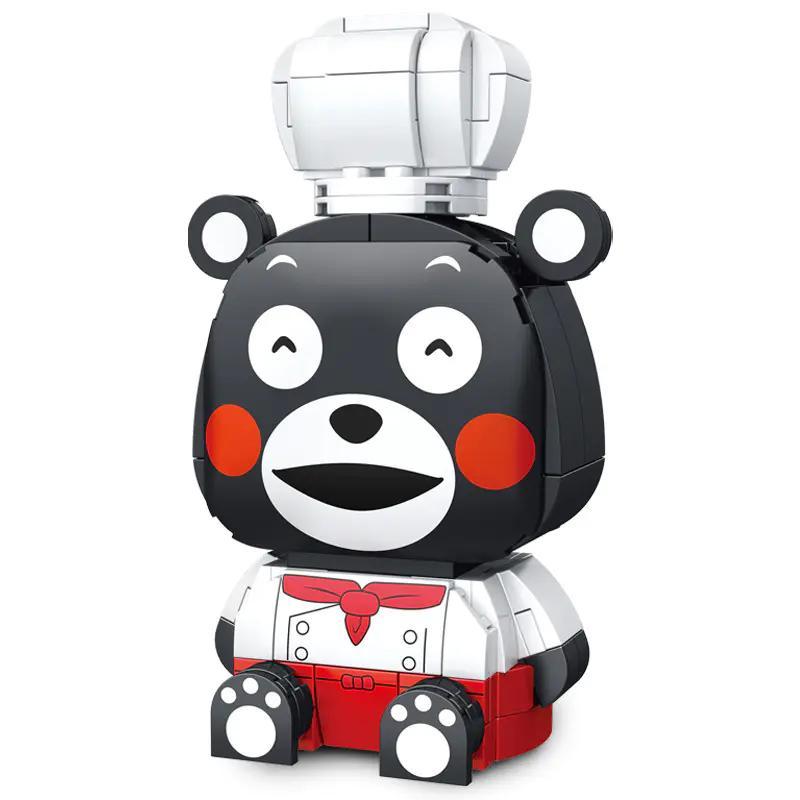 bộ lắp ghép Kumamon Đầu Bếp Inbrixx 880001 đáng yêu ngộ nghĩnh cho bé trai bé gái 6 tuổi giá tốt