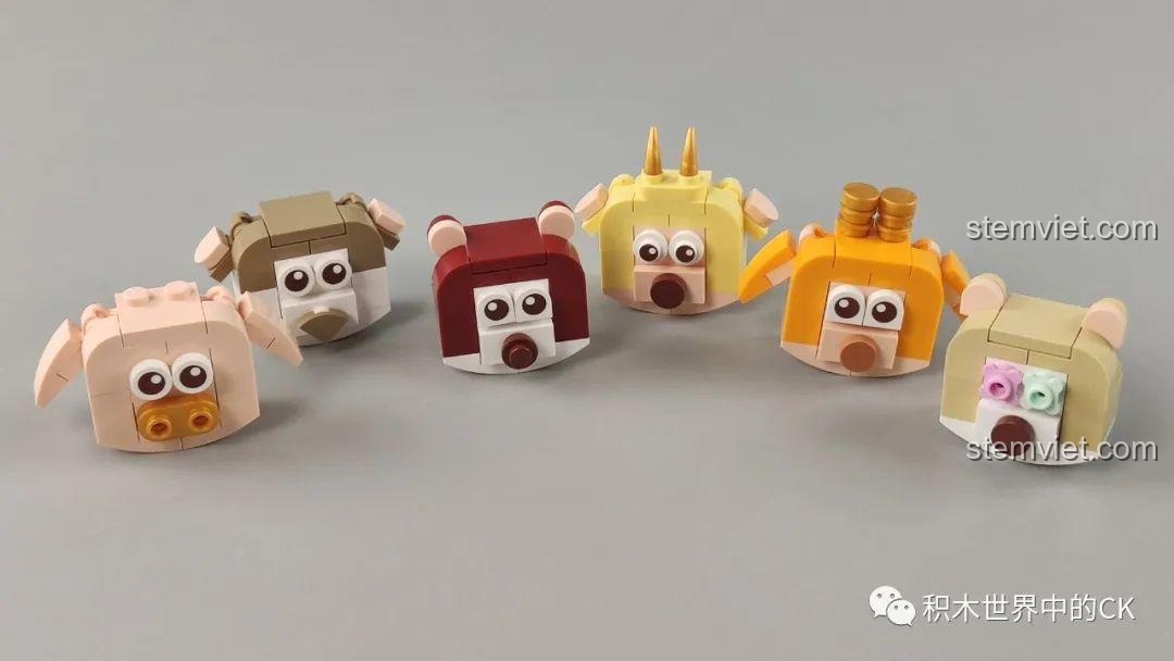 JK1601 Đồ chơi hộp nhạc Ferris Wheel, bộ đồ chơi Hộp nhạc Vòng quay thú cưng, Hộp nhạc Vòng quay thú cưng JAKI JK1601, chi tiết in ấn