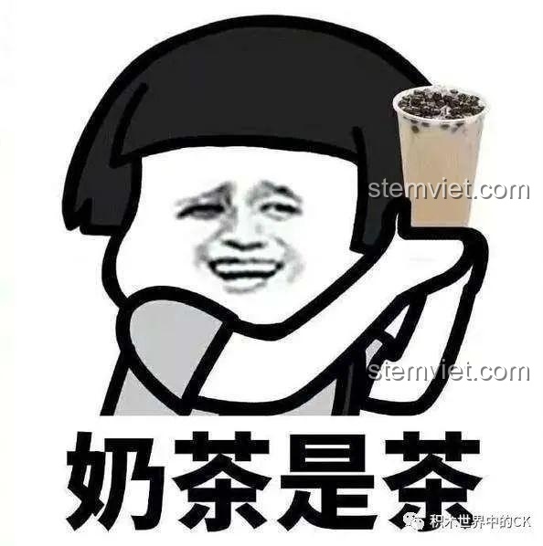Meme hài hước tiếp theo về trà sữa, khẳng định 'không chỉ không béo mà còn bổ sung dinh dưỡng'.