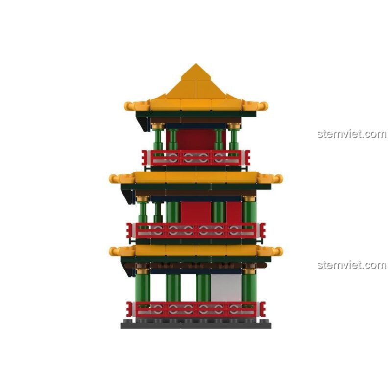 Bộ xếp hình Lầu Hát Xướng Tử Cấm Thành JAKI JK2315, đồ chơi lắp ghép JK 2315, giúp bé rèn luyện sự kiên nhẫn và khả năng tập trung.