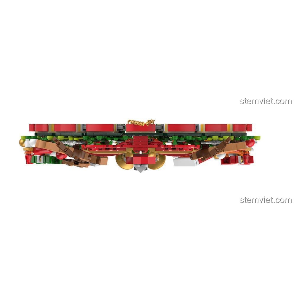 Vòng hoa Giáng Sinh JAKI JK5118, đồ trang trí Giáng Sinh treo tường được, phù hợp cho Con trai và Con gái 8 tuổi, giá hời