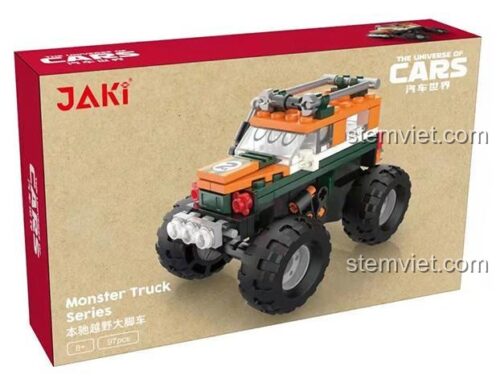 bộ lắp ráp Xe Bán Tải Quái Vật JAKI JK9030 cho bé trai 8 tuổi, giá rẻ