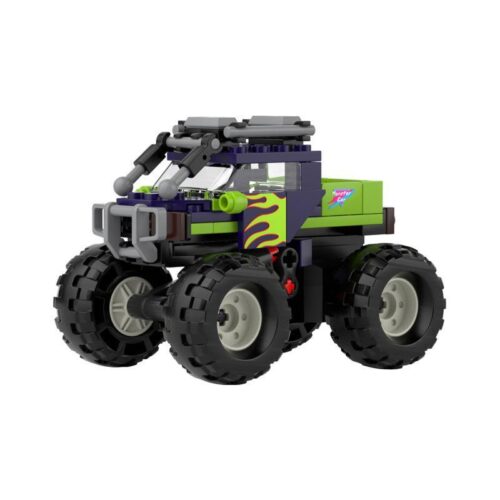 Hình ảnh bộ lắp ráp Xe Tải Quái Vật JAKI JK9033 cho bé trai 8 tuổi, giá rẻ, chất lượng cao.