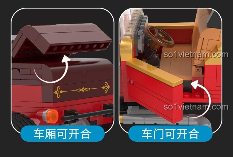 Mô hình Ford Model T 9080 JAKI, khởi đầu huyền thoại lịch sử ô tô cho bé trai 8 tuổi