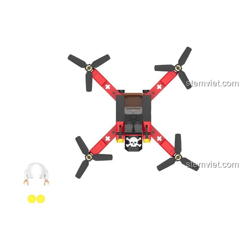 Drone của bộ đồ chơi City Guardians JAKI JK9125