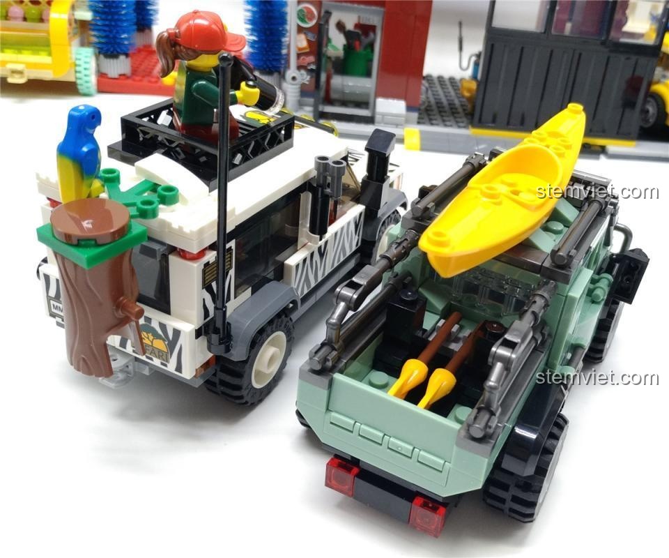 So sánh ba mô hình xe Jeep Dã Ngoại khác nhau, bao gồm Jia Zhi SY 5120, thể hiện sự đa dạng của dòng sản phẩm, bộ lắp ghép chất lượng.