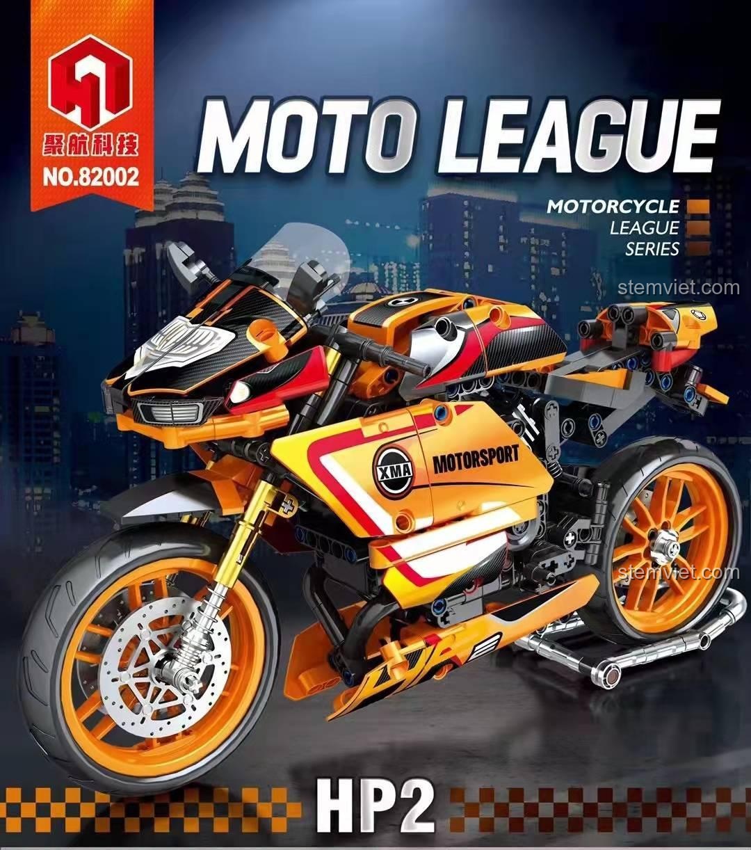 Hộp sản phẩm Mô hình Xe máy BMW HP2