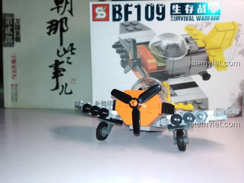 Đồ chơi mô hình máy bay chiến đấu Q-bản SY Block 0301B, máy bay chiến đấu 301, ảnh review người dùng chụp