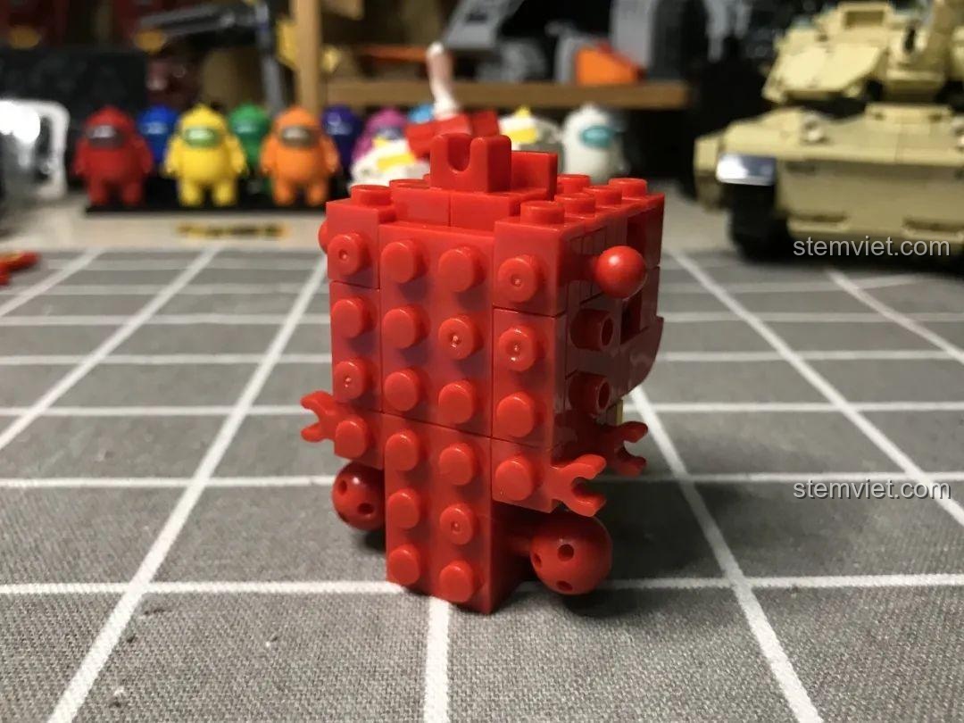 Quá trình lắp ráp phần thân Robot Phong Thủy JIAZHI5500, Mech Phong Thủy SY-5500, rèn luyện sự khéo léo.