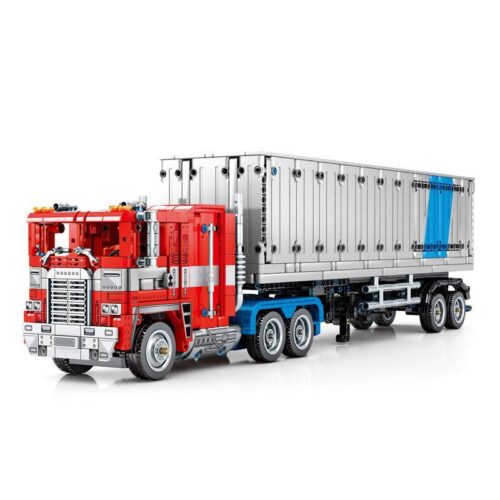 Bộ lắp ghép Xe Tải Đầu Kéo Optimus Prime JIAZHI SY 8884 chi tiết cao, đồ chơi lắp ráp cho bé trai 6 tuổi, giá tốt
