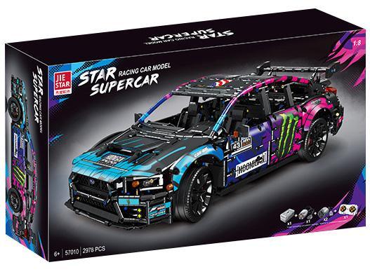 Bộ lắp ráp Jie Star 57010 Subaru WRX STI tỉ lệ 1:8, đồ chơi mô hình xe đua phong cách đường phố độc đáo cho bé trai 6 tuổi giá tốt.