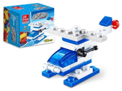 bộ lắp ghép Máy bay trực thăng cảnh sát JIESTAR 20019 giá rẻ cho bé trai 6 tuổi
