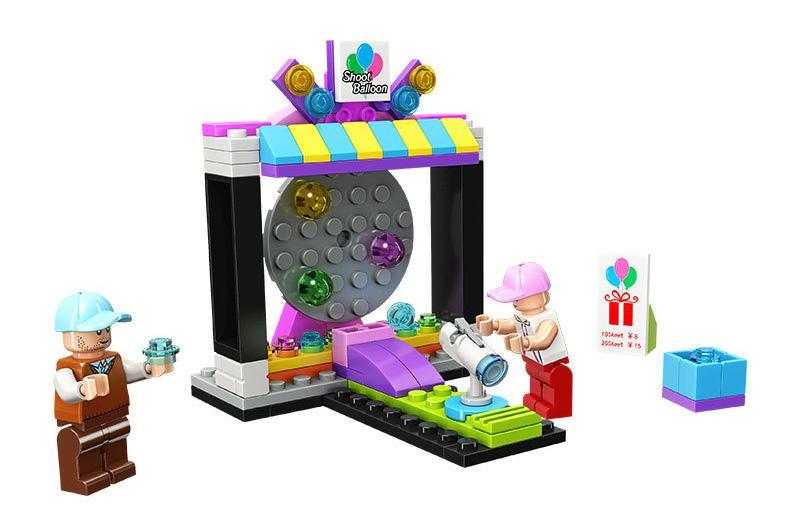 Bộ đồ chơi Máy Bắn Bóng Bay JIESTAR 20332 Khu Vui Chơi Dream Town giá rẻ cho bé gái 6 tuổi, giúp bé phát triển tư duy sáng tạo.