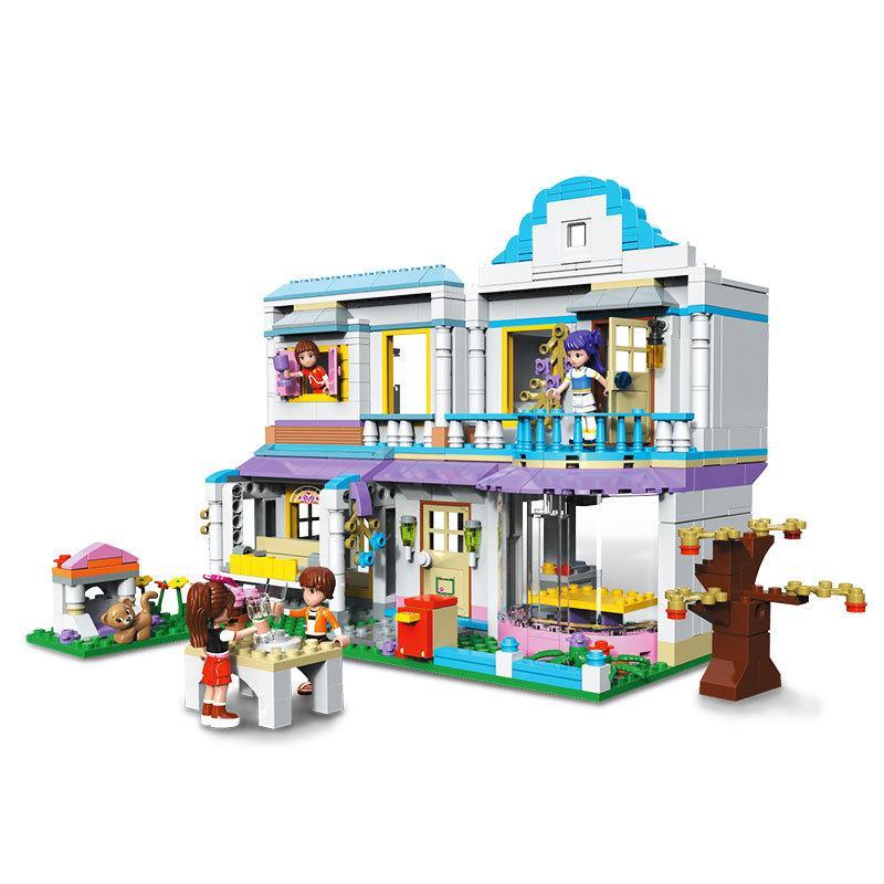 Bộ lắp ghép Ngôi nhà của Kỷ Khả Nhi JIESTAR 20380, đồ chơi lắp ráp biệt thự cho bé gái 6 tuổi, chất lượng cao, giá tốt.