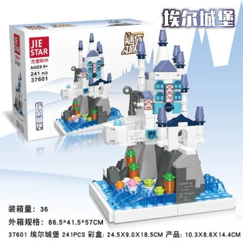 Bộ lắp ghép Lâu đài mini El JIESTAR 37601 cho bé gái 6 tuổi, đồ chơi mô hình JIESTAR chất lượng cao.