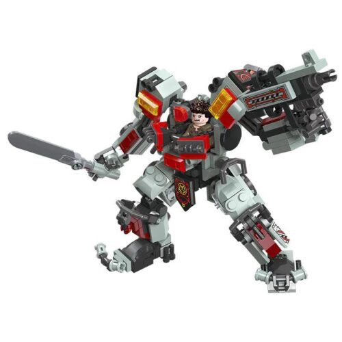 bộ lắp ghép Mecha Đỏ Thẫm JIESTAR 67000, đồ chơi mô hình Robot Chiến Đấu Đỏ Thẫm cho bé trai 6 tuổi, giá tốt