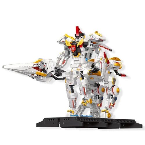 bộ lắp ghép Ngân Dực Thiết Kỵ JIESTAR 67022, đồ chơi mô hình robot chiến đấu, giá tốt cho bé trai 8 tuổi