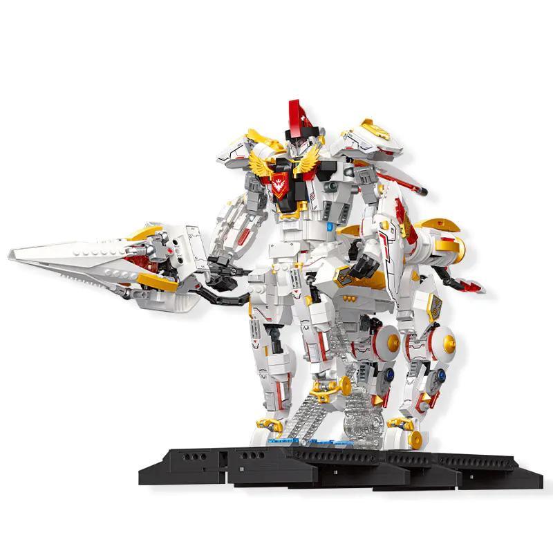 bộ lắp ghép Ngân Dực Thiết Kỵ JIESTAR 67022, đồ chơi mô hình robot chiến đấu, giá tốt cho bé trai 8 tuổi