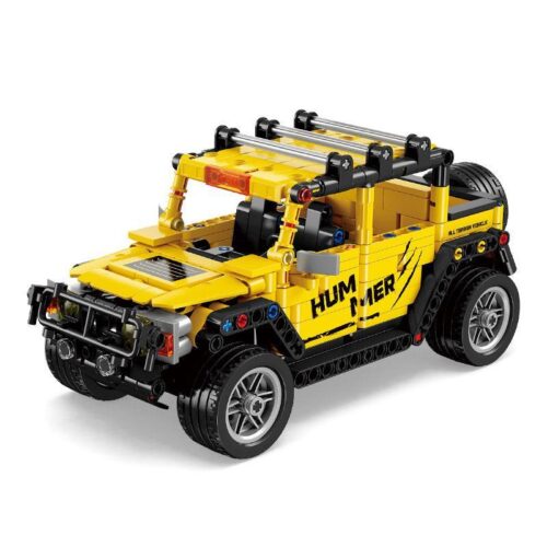 Bộ lắp ráp xe địa hình Hummer JIESTAR FF10018 điều khiển từ xa cho bé trai 6 tuổi, giá rẻ.