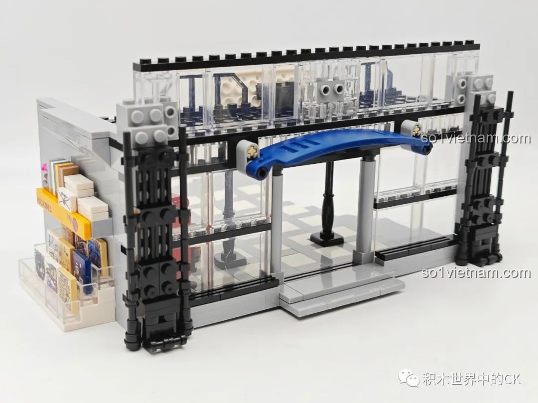 Chi tiết kệ bán tạp chí trong bộ JIESTAR 89154