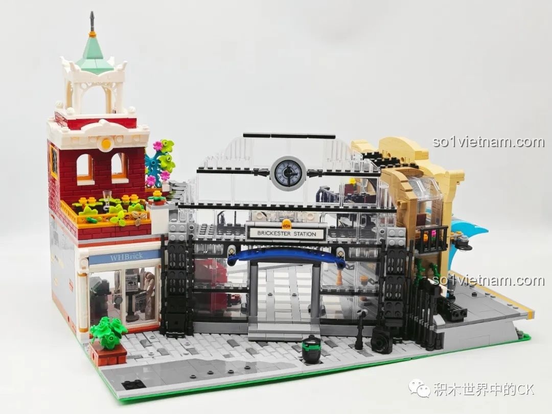 Lắp ráp tòa nhà bên cạnh của bộ JIESTAR 89154