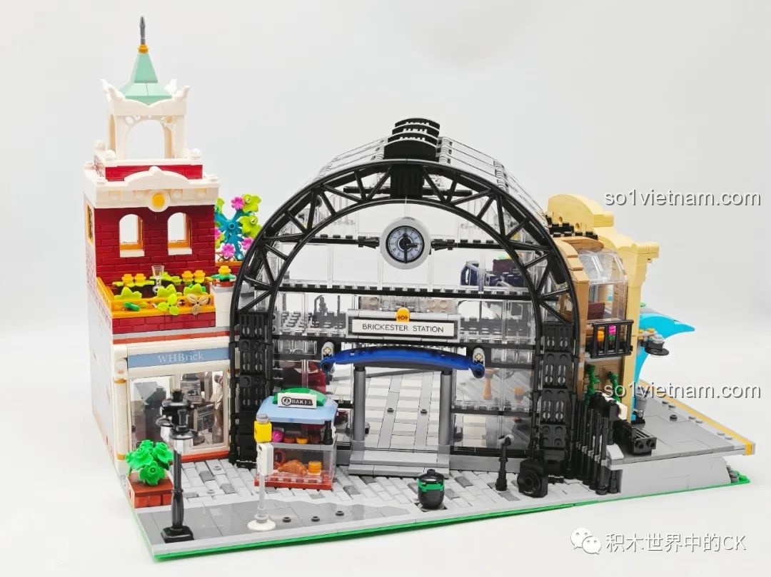 Lắp ráp tháp đồng hồ của bộ JIESTAR 89154