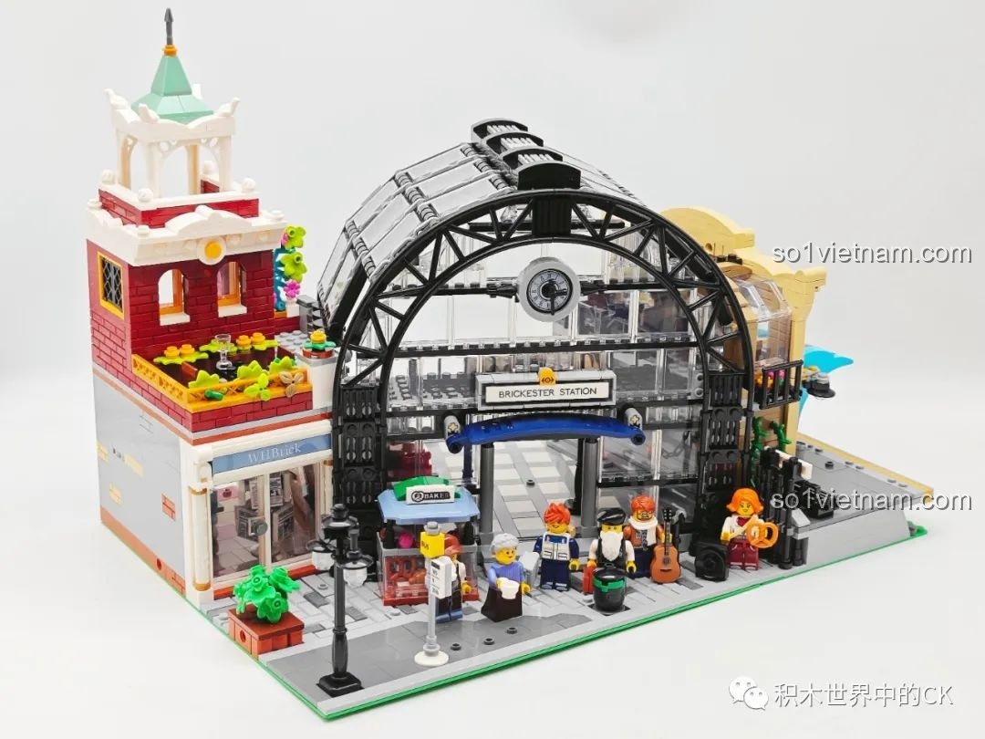 Chi tiết lối vào nhà ga của bộ JIESTAR 89154