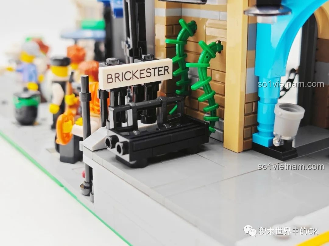 Chi tiết đỉnh tháp đồng hồ của bộ JIESTAR 89154