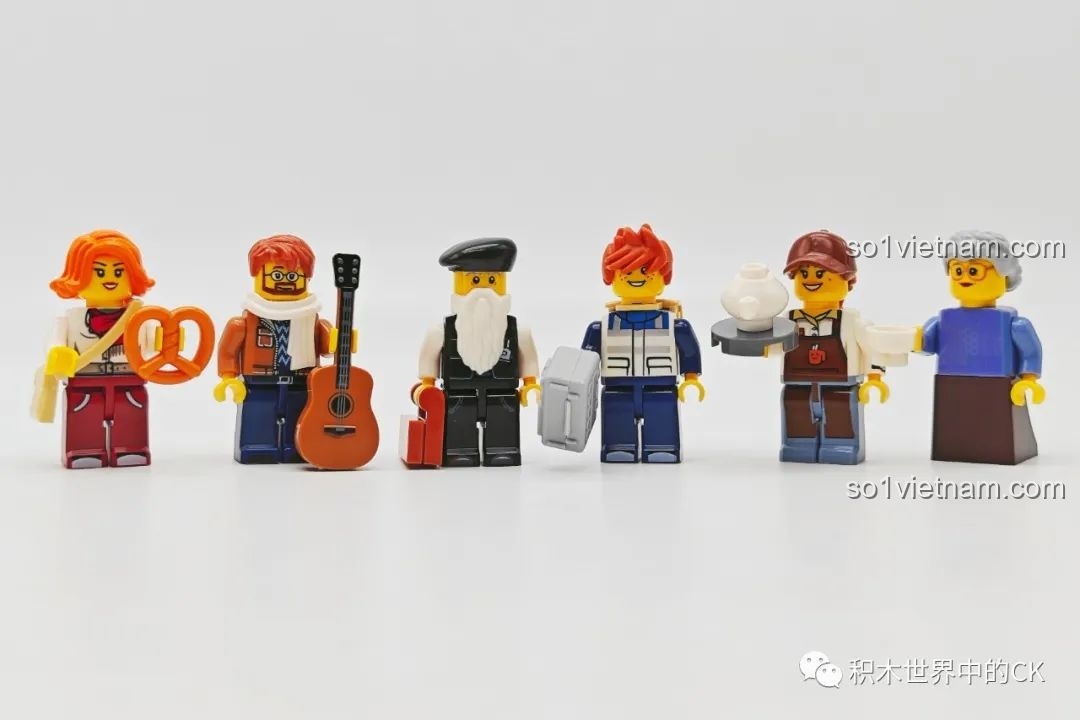 Tổng quan mô hình JIESTAR 89154 Nhà Ga Chuyến Tàu Gặp Gỡ nhìn từ phía trước