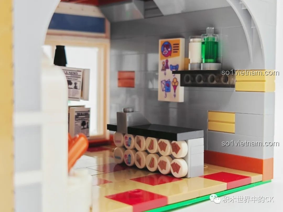 Toàn cảnh mô hình JIESTAR 89154 Nhà Ga Chuyến Tàu Gặp Gỡ