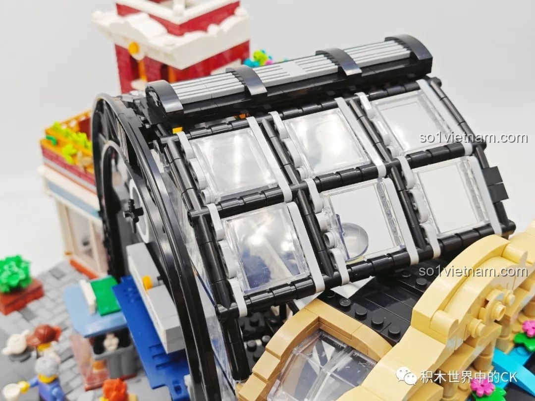 Toàn cảnh mô hình JIESTAR 89154 Nhà Ga Chuyến Tàu Gặp Gỡ