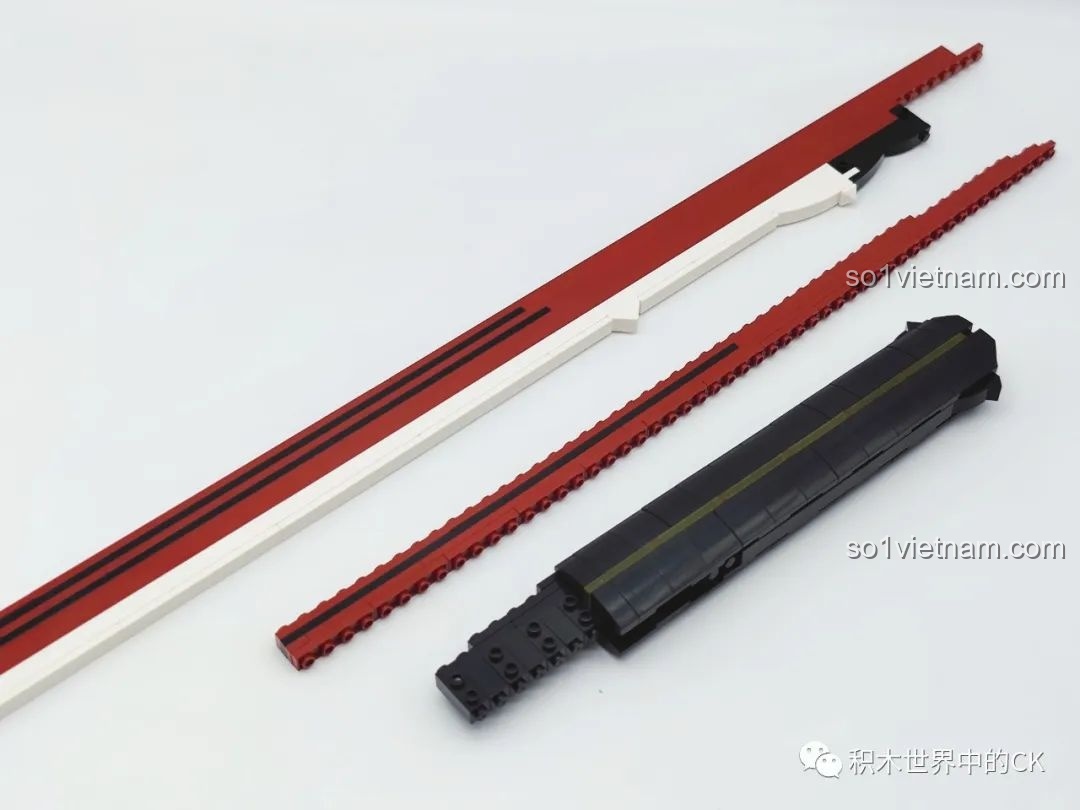 Lắp ráp phần lưỡi kiếm Wolf's Gravestone JIESTAR 92032