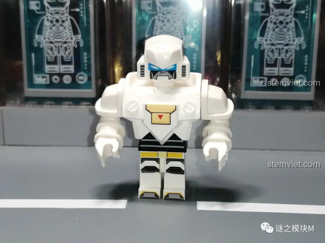 Minifigure Bo Brawl Stars JiSi 1702, đồ chơi lắp ghép nhân vật game