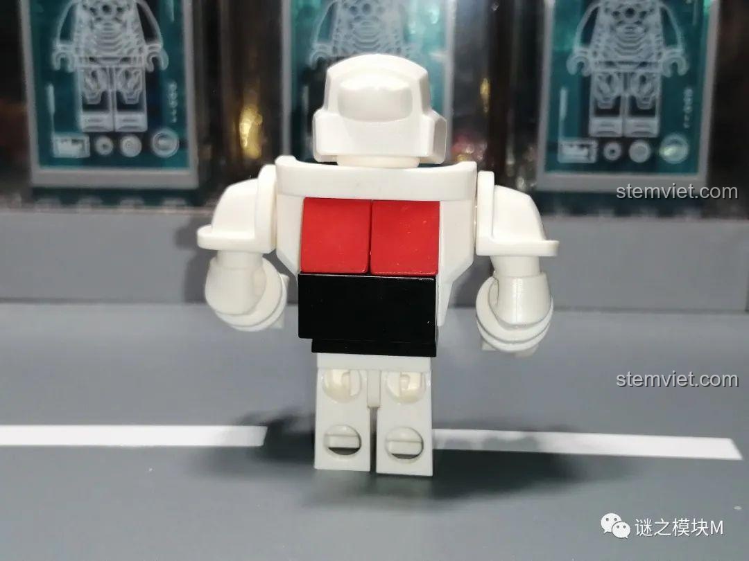 Minifigure Brawl Stars JiSi 1703 nhân vật Leon, đồ chơi lắp ghép cho bé trai 6 tuổi, chất lượng cao.