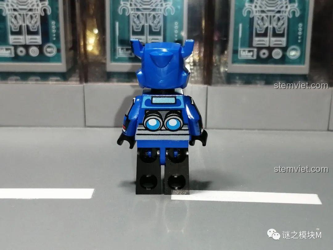 Minifigure Brawl Stars JiSi 1703 nhân vật Crow, đồ chơi lắp ghép cho bé trai 6 tuổi, chất lượng cao.