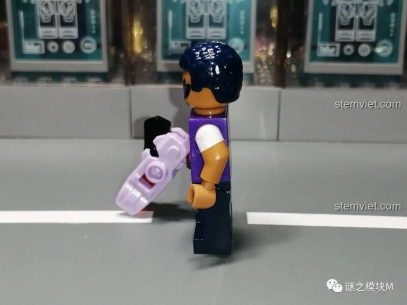 Bộ 12 Nhân Vật BRAWL STARS JISI 1712 - Nhân vật Tara (mặt sau, phiên bản khác)
