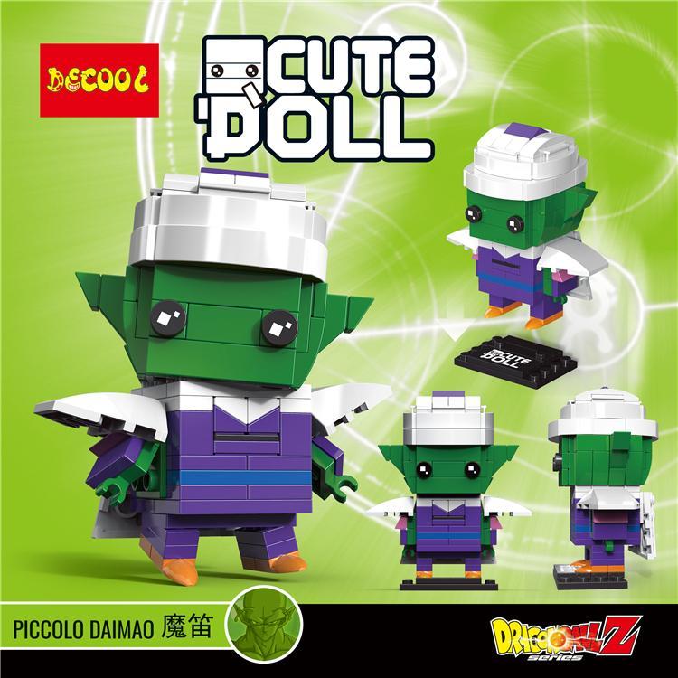 Mô hình lắp ráp Jisi 6833 Đại Ma Vương Piccolo trong Dragon Ball, phong cách Cute Doll độc đáo cho bé trai 6 tuổi. Bộ xếp hình 164 mảnh giá rẻ.