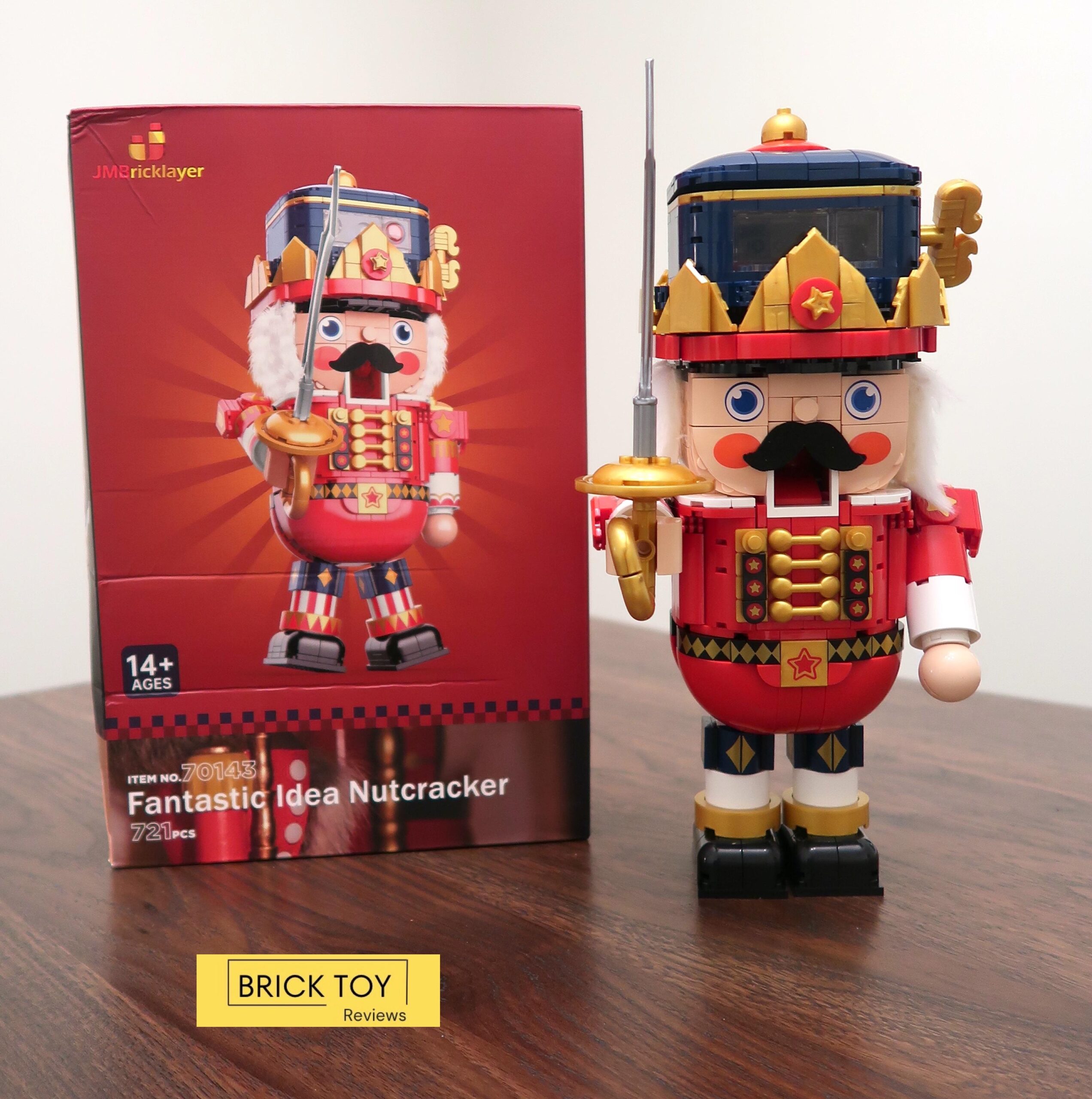 JMBricklayer 70143 Lính Nutcracker Bộ đồ chơi Tương thích LEGO® 721 mảnh