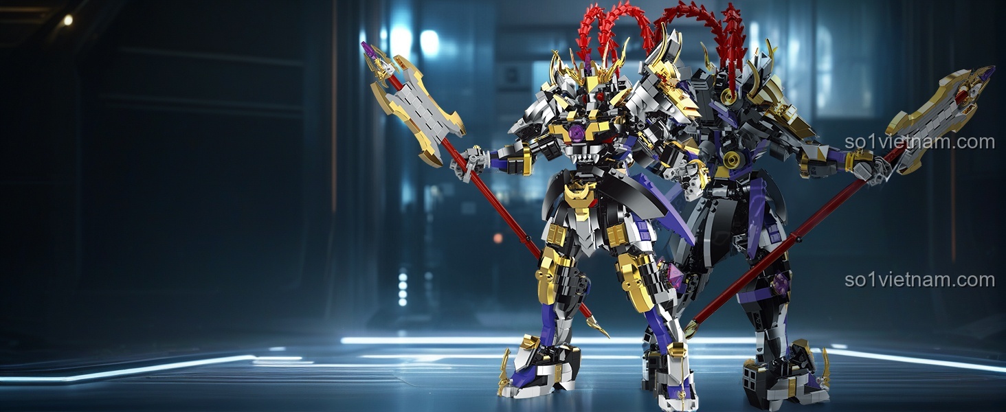 JMBricklayer 70155 Mô hình Giáp Lữ Bố song song