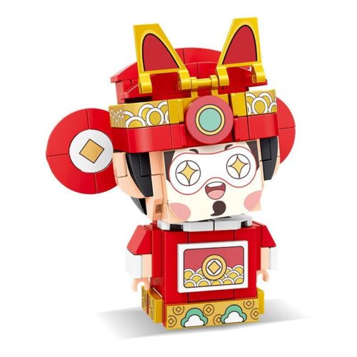 Mô hình Thần Tài Kép Hề JP 96001 bộ đồ chơi lắp ráp 204 mảnh cho bé trai bé gái 6 tuổi, mang lại tài lộc vui nhộn, chất lượng cao, giá tốt.