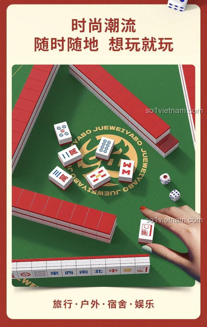 Chơi bộ cờ vây JUE WEI YA BO JWYB-003