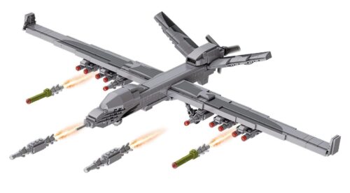 Máy bay không người lái Wing Loong UAV-2 88011 738 mảnh