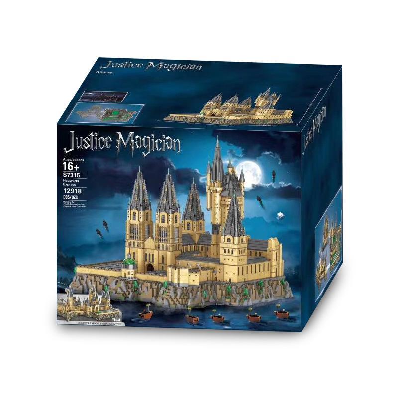 Bộ lắp ráp Lâu đài Hogwarts Justice Magician S7315 hơn 12000 chi tiết, đồ chơi mô hình Lâu đài Hogwarts khổng lồ cho thanh niên 16 tuổi, tái hiện thế giới Harry Potter, giá tốt.