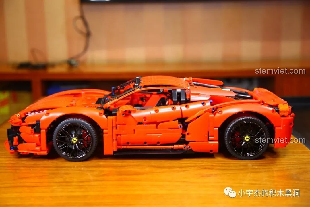 Chi tiết khoang động cơ mô hình K Box Nissan GT-R 1:10