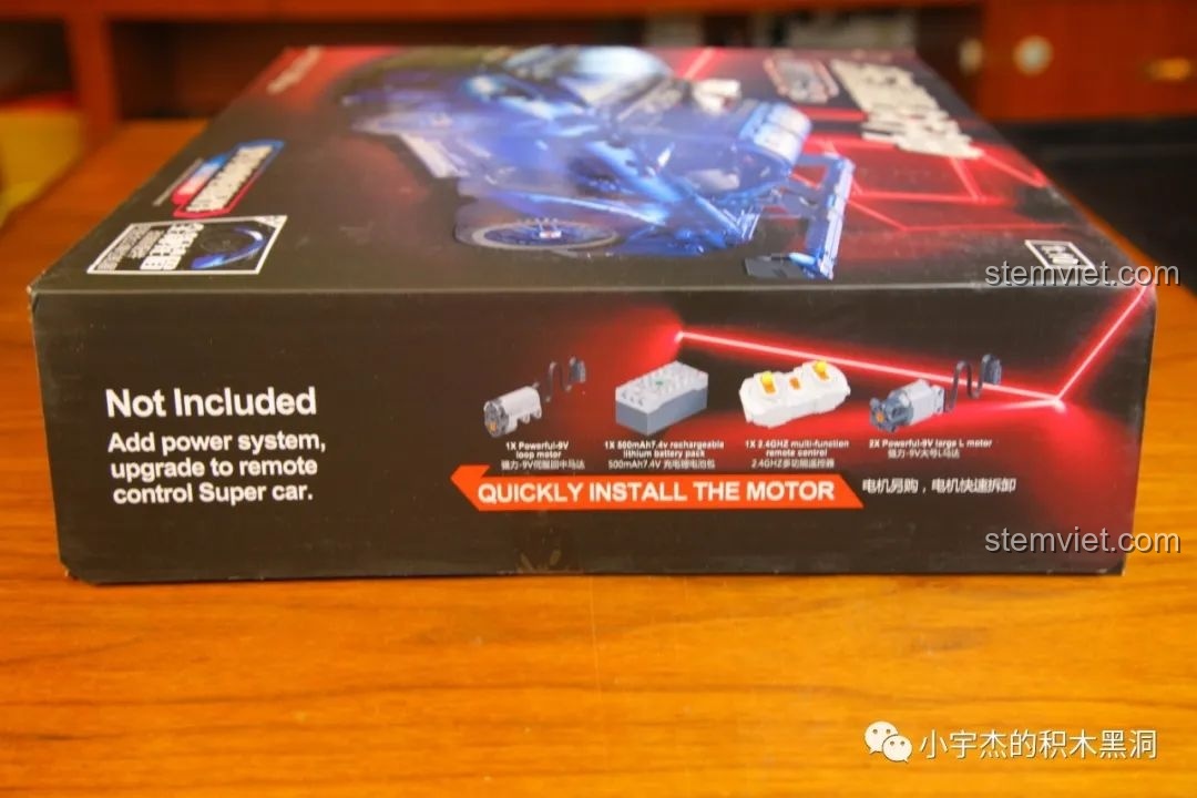 Quá trình lắp ráp mô hình K Box Nissan GT-R 1:10